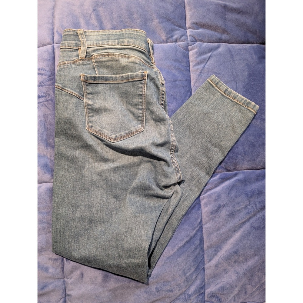Juicy Couture Los‎ Angeles Skinny Jeans Blue Denim Medium Wash Women's - Size 10